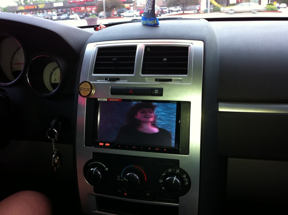 Automotive Concepts - Car with Video Screen Installed